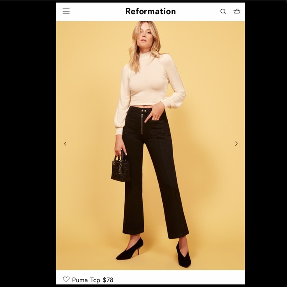 Reformation Tops - Reformation Puma Top